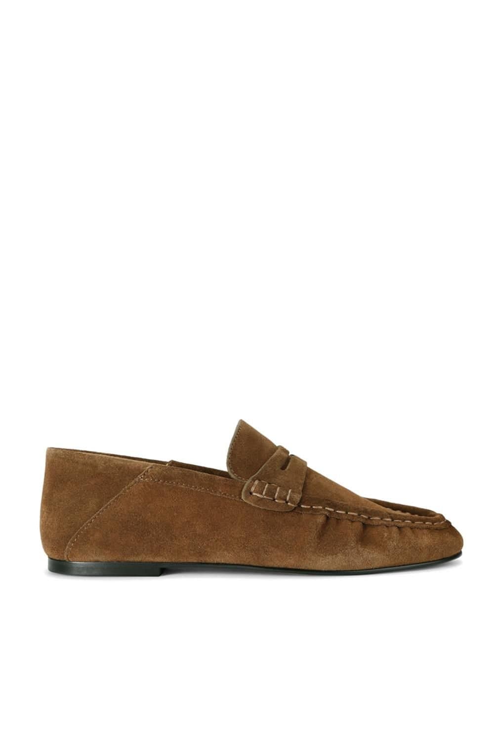 Steve Madden Steve Madden Taupe Suede Loafers