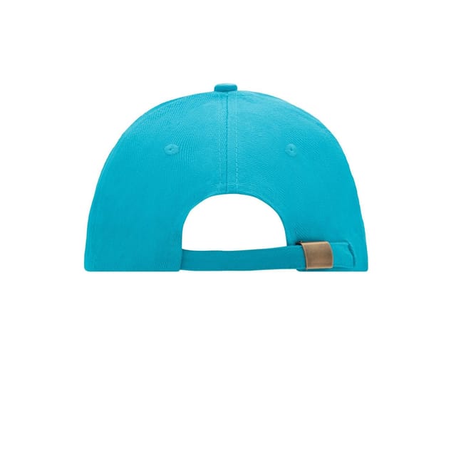 Myrtle Beach Myrtle Beach Men's 6 Panel Sandwich Peak Baseball Cap in Turquoise - 2
