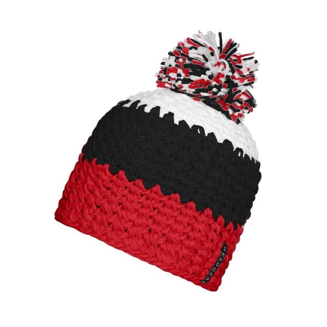 Myrtle Beach Myrtle Beach Men's Pom Pom Crochet Cap in Red - 2