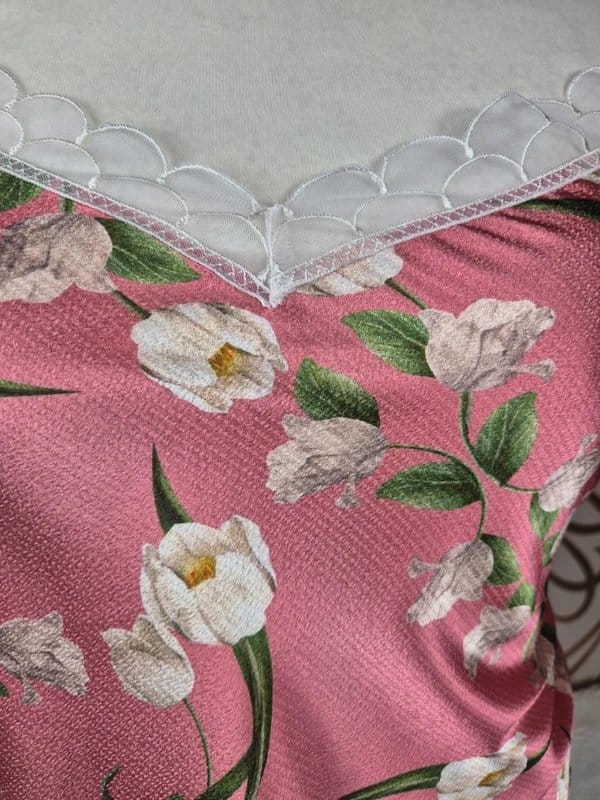 Ted Baker Ted baker cami top pink floral size 12 - 1