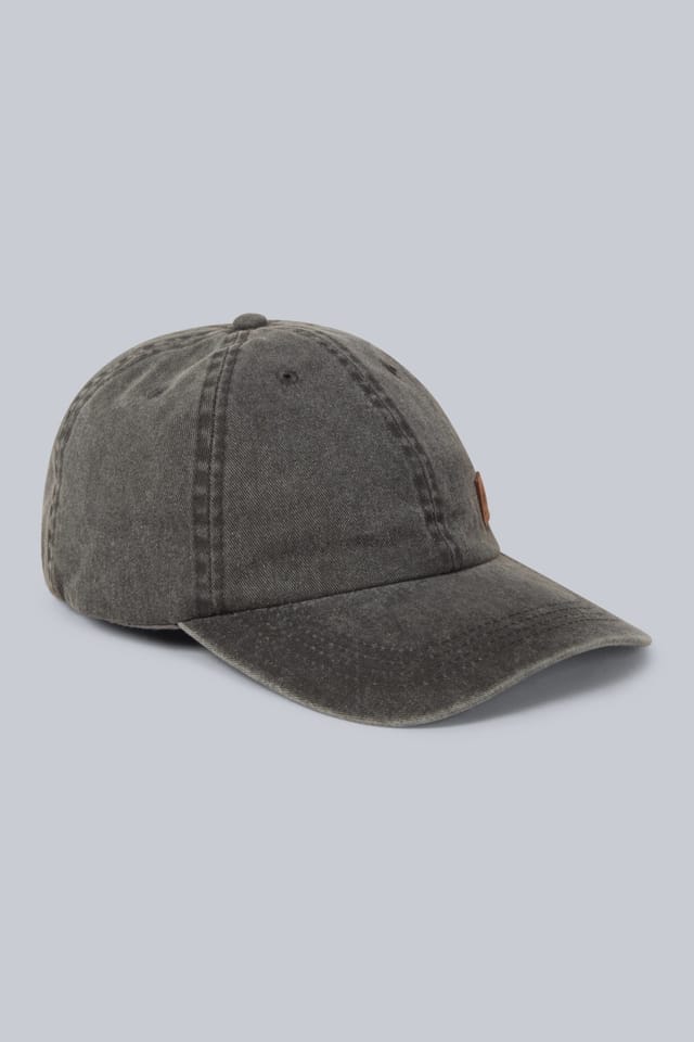 Animal Animal Men's 'Atlas' Logo Cotton Cap Lightweight Casual Adjustable Fit Baseball Hat in Charcoal - 3