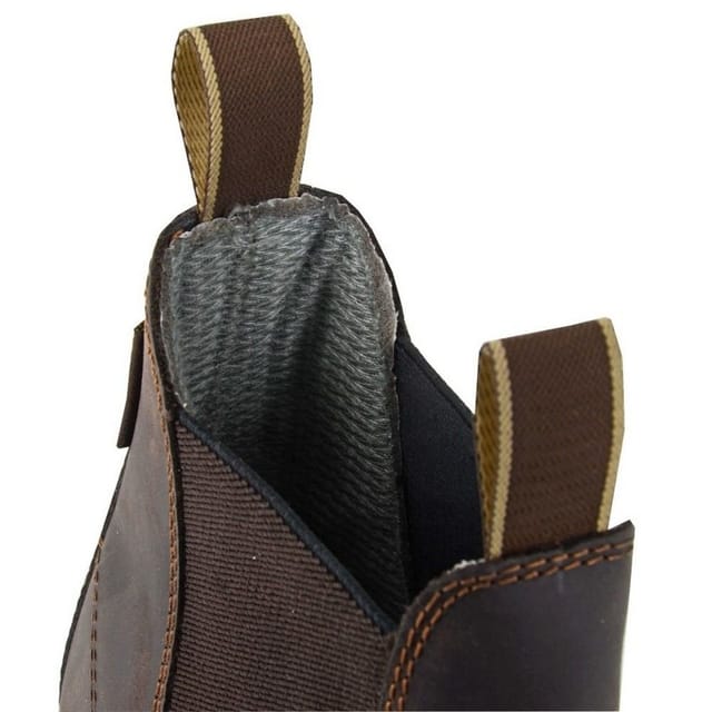 Woodland Woodland Men's Nubuck Chelsea Boots in Brown - 3