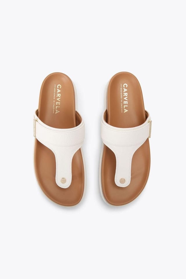 Carvela Carvela Women's 'Serena Tt' Sandals in White - 2