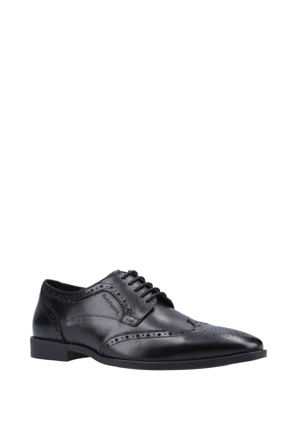 Hush Puppies Hush Puppies Men's Brace Brogue Shoe in Black