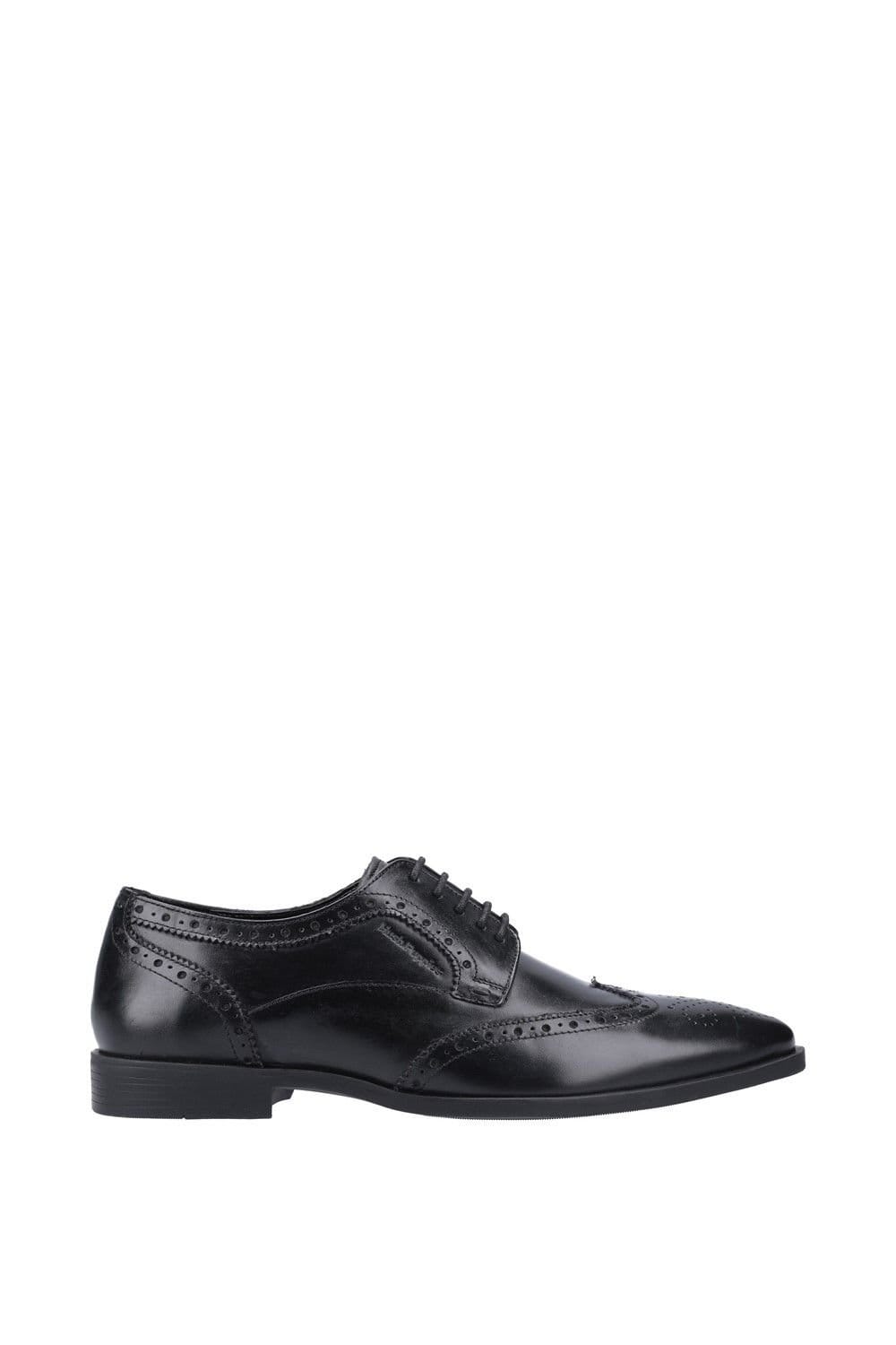 Hush Puppies Hush Puppies Men's Brace Brogue Shoe in Black - 4