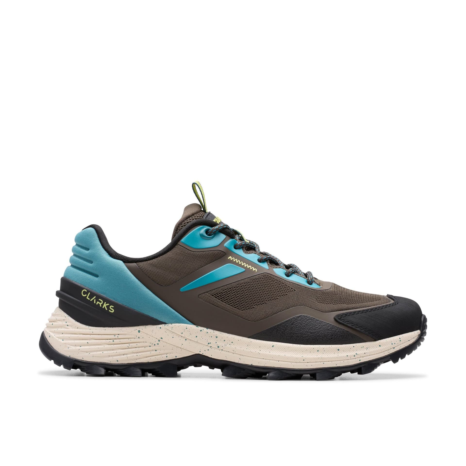 Clarks Clarks Men's Stanway Lace Navy Combination Trainers, Walking in Blue