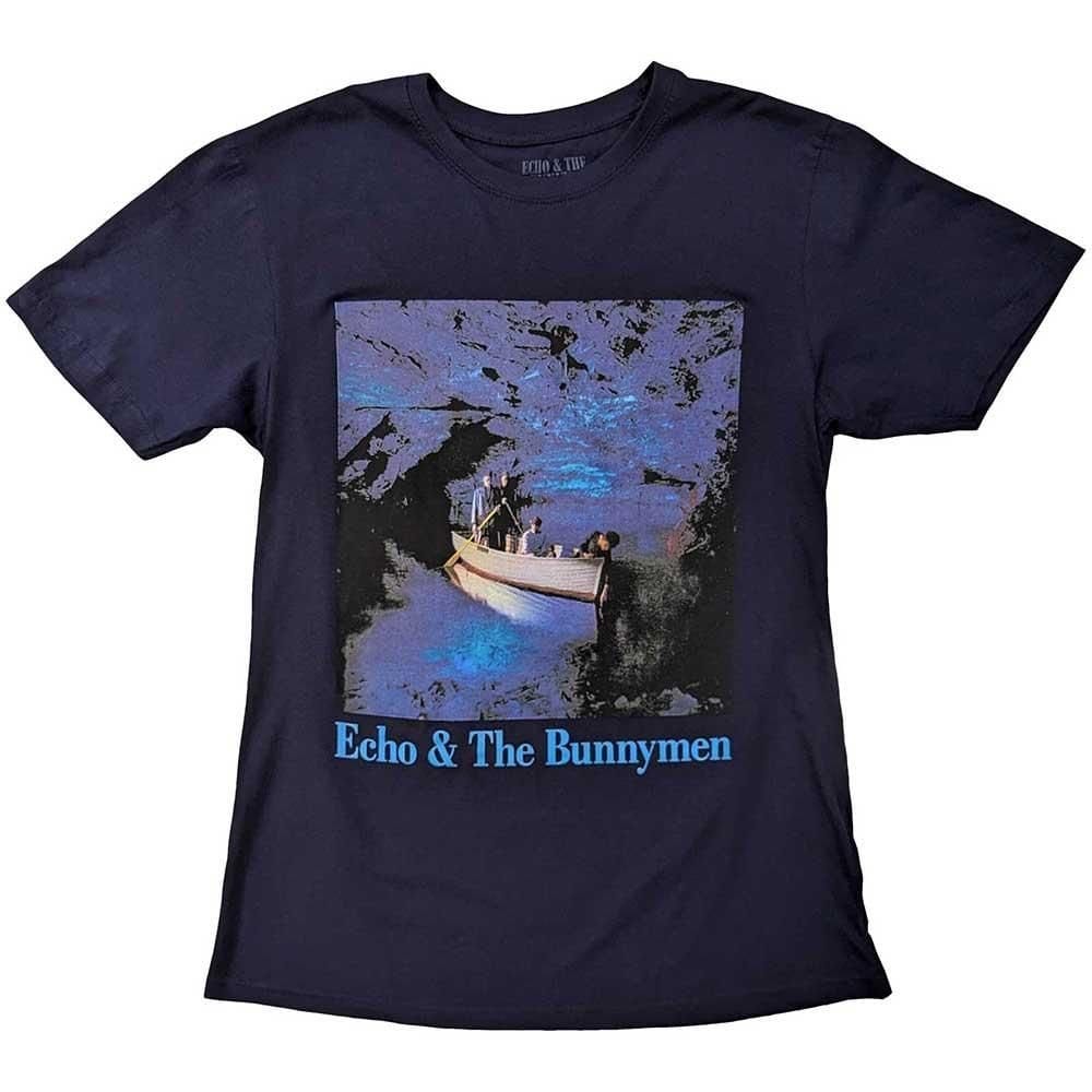 Echo & The Bunnymen Navy Ocean Rain T-Shirt
