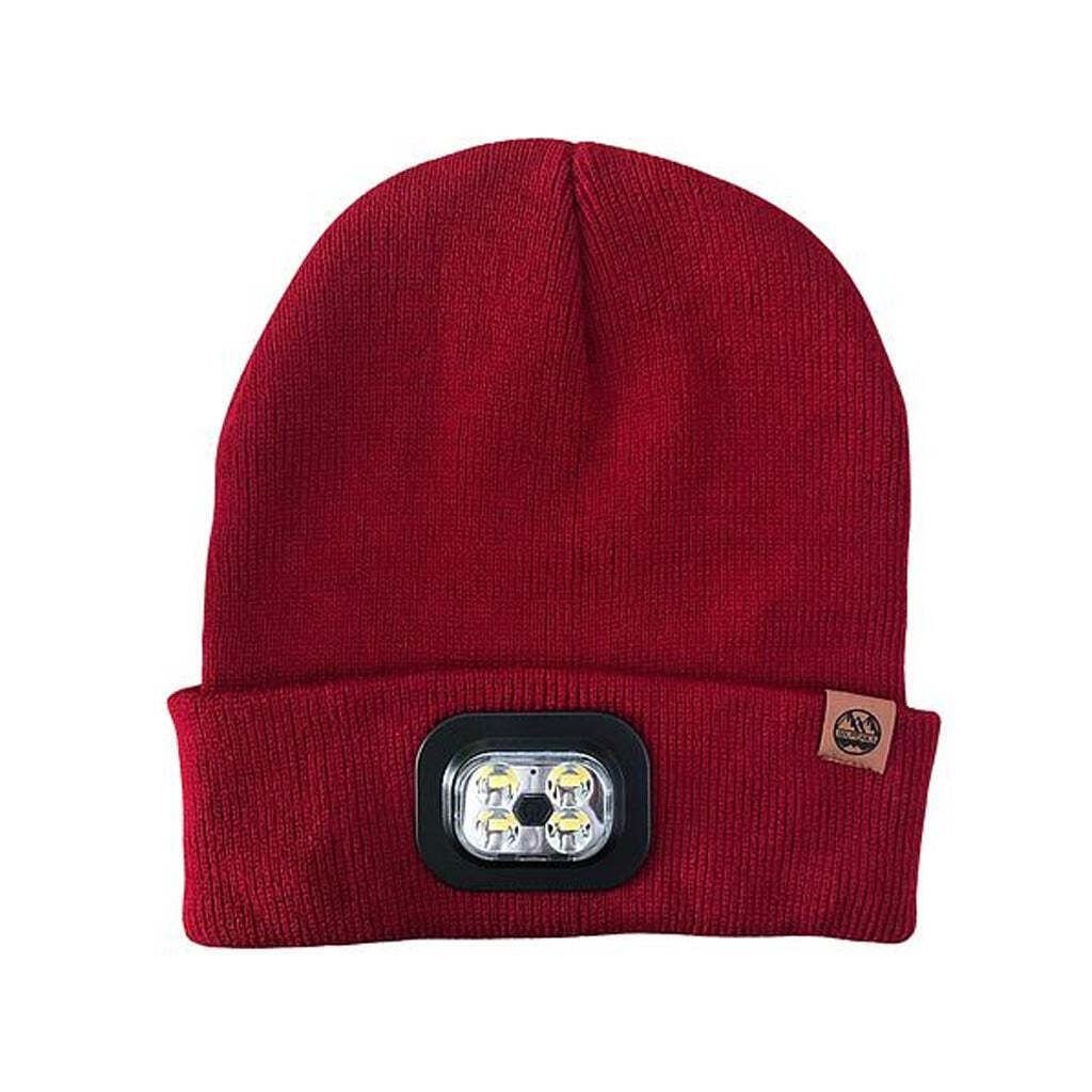 Six Peaks Six Peaks Men's LED Beanie in Wine - 2