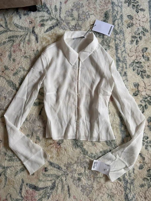 Bershka White Bershka blouse