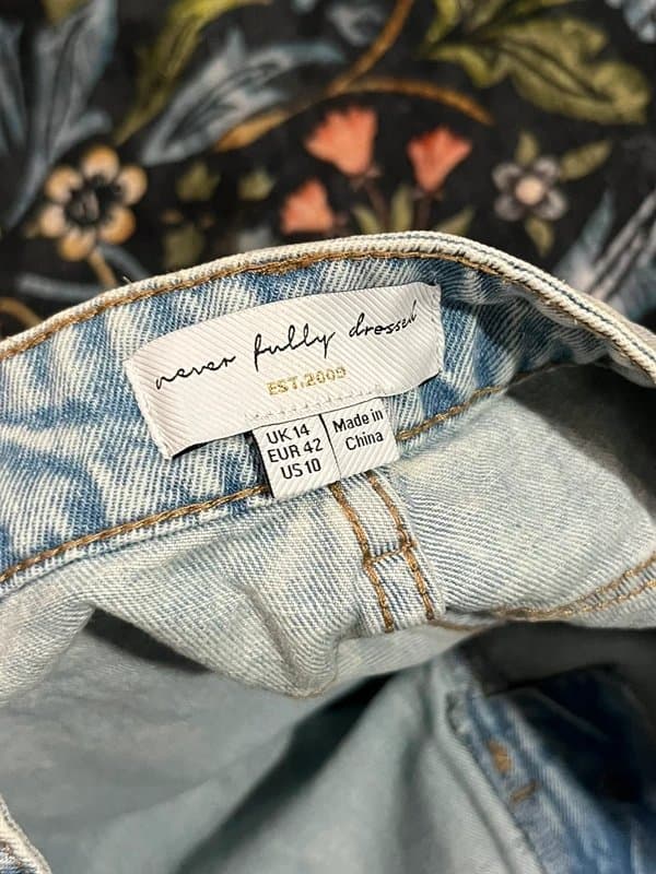 Never Fully Dressed Never Fully Dressed Denim Shorts