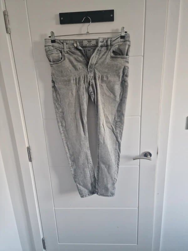 Bershka Grey Jeans