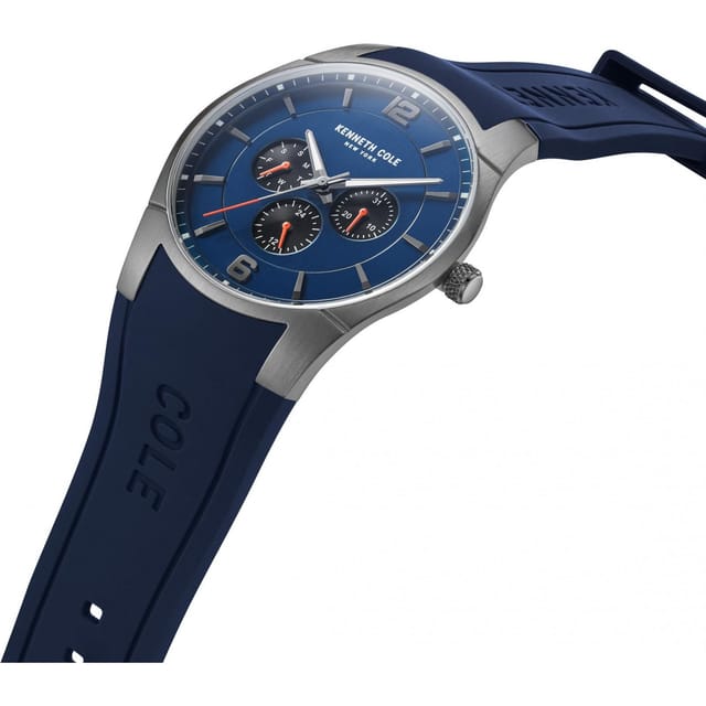 Kenneth Cole Kenneth Cole Men's KCWGQ2221902 Classic 42mm Quartz Watch in Blue - 3