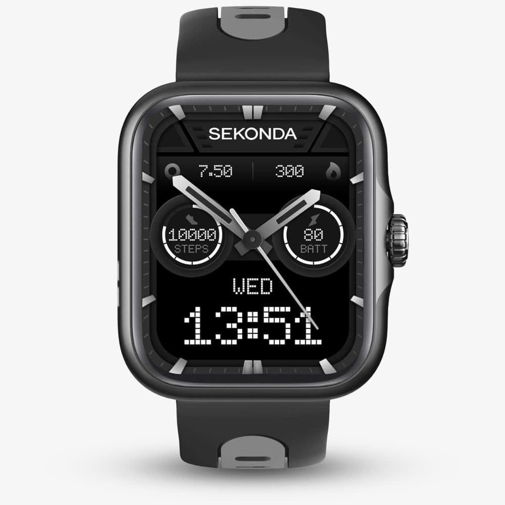 Sekonda Sekonda Men's Mens Motion Pro Black Smartwatch 30240