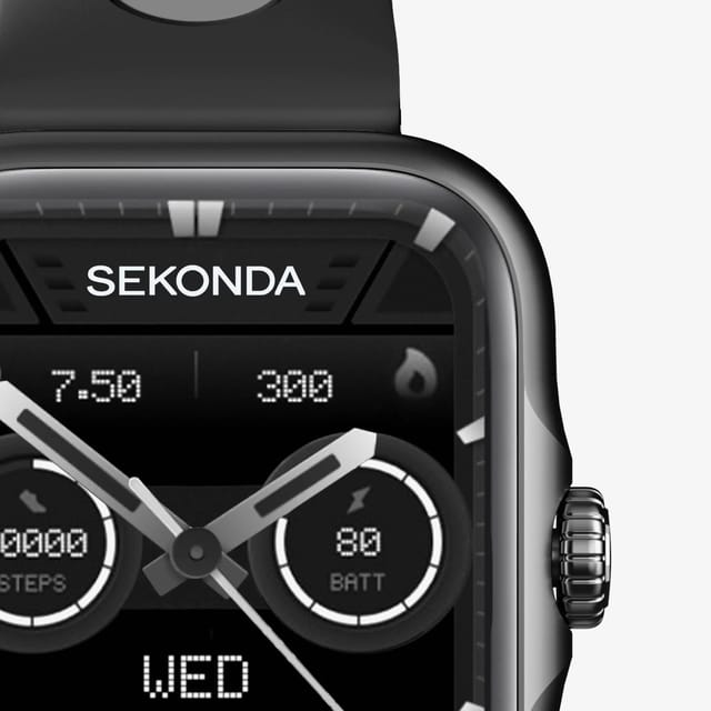 Sekonda Sekonda Men's Mens Motion Pro Black Smartwatch 30240 - 2