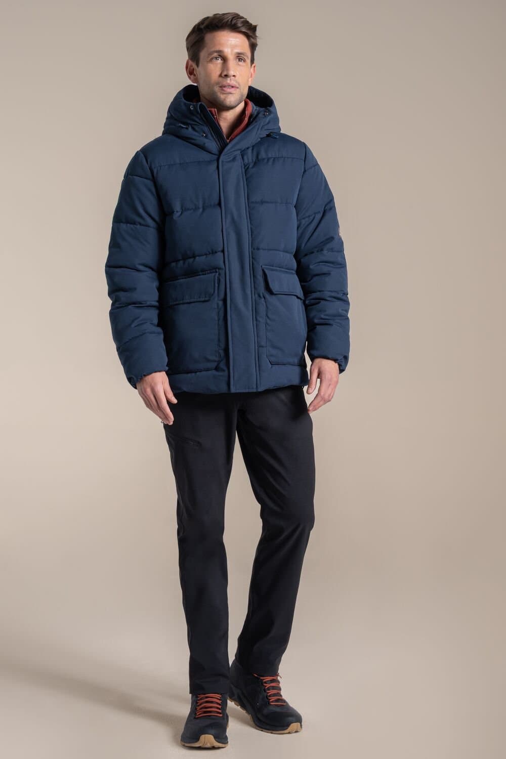 Craghoppers Craghoppers Men's Howgill Insulated Hooded Jacket in Navy