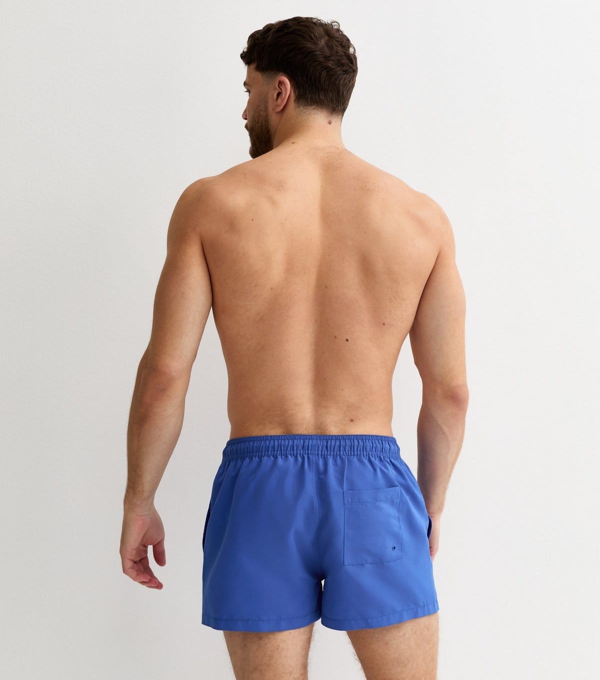 New Look Men's Blue Short Length Swim Shorts New Look - 4