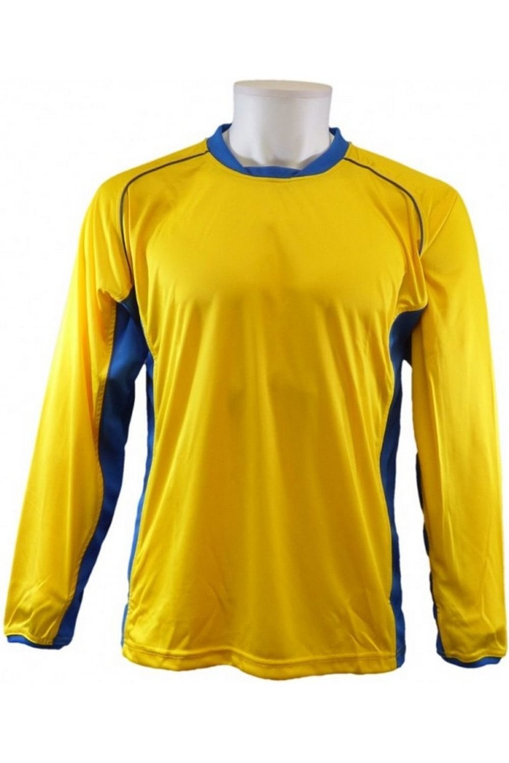 Carta Sport Carta Sport Men's London Panel Jersey Football Shirt in Yellow - 4