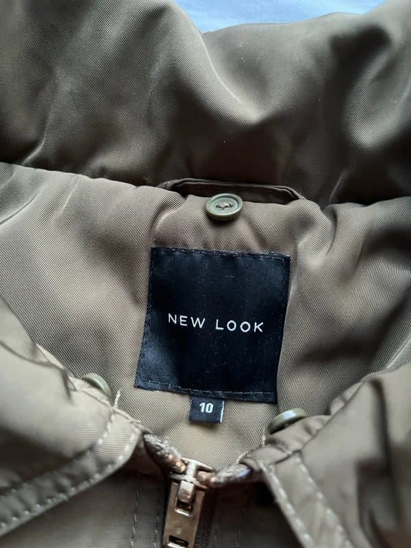 New Look khaki new look bomber jacket