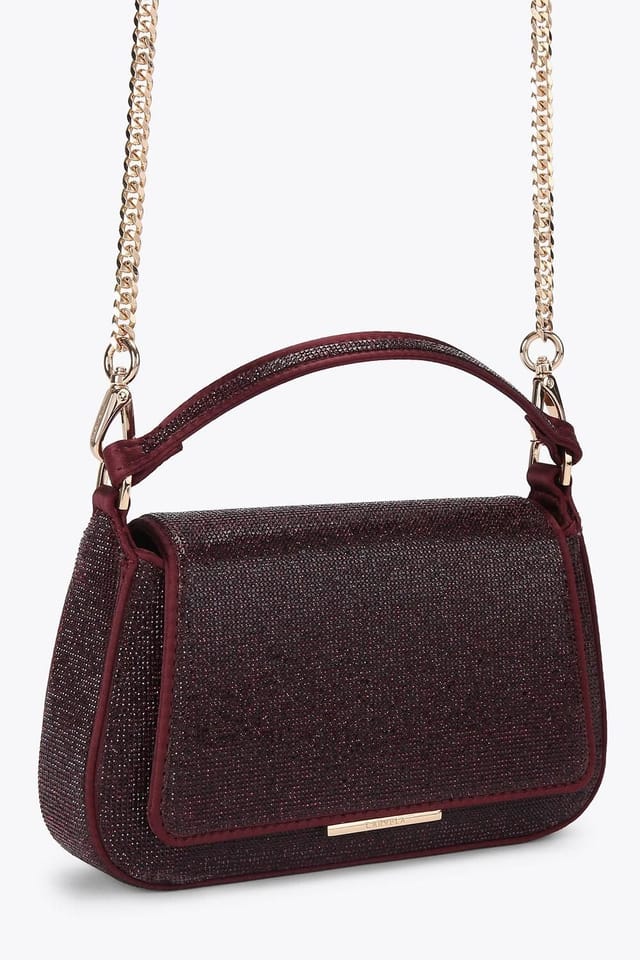 Carvela Carvela Women's 'Diana Top Handle' Bag in Dark Red - 2