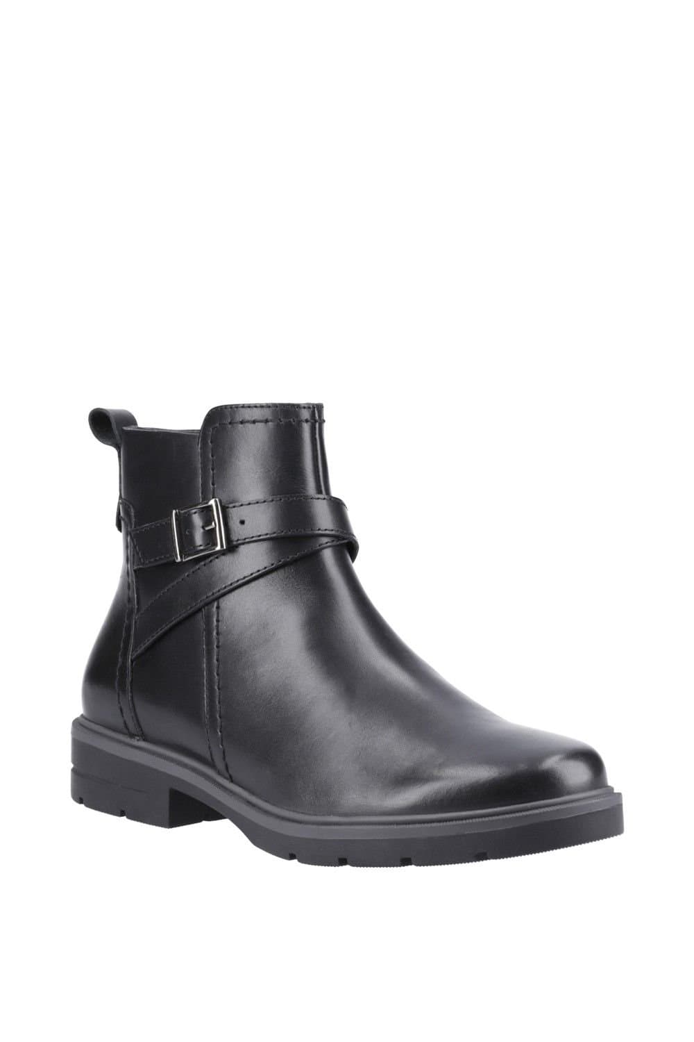 Hush Puppies Hush Puppies Women's Tove Buckle Boot in Black