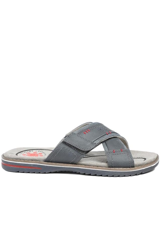 Pavers Pavers Men's Relife Wide Fit Slip On Sandals in Navy - 2