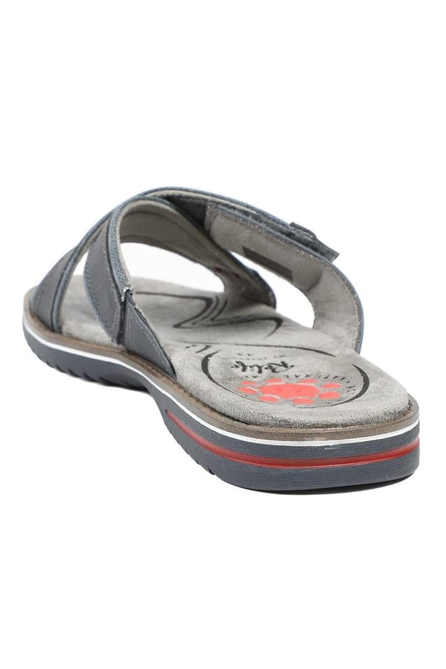 Pavers Pavers Men's Relife Wide Fit Slip On Sandals in Navy - 3