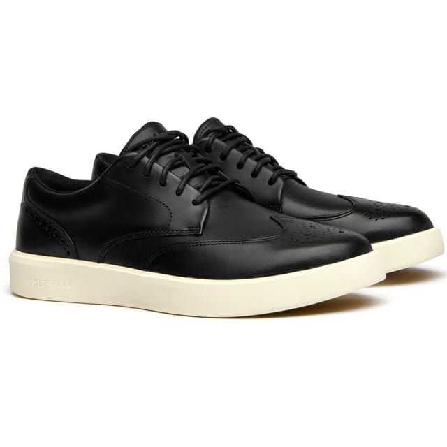 Cole Haan Cole Haan Men's Grand Crosscourt Daily Wing Shoes in Black - 2