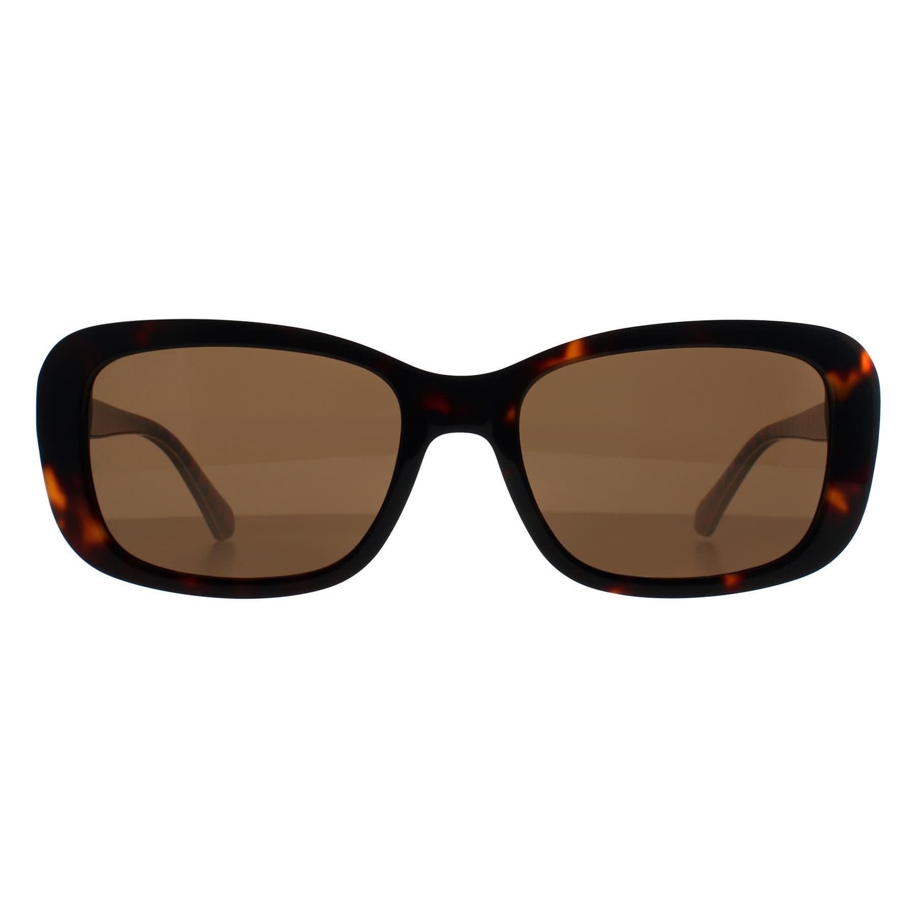 Love Moschino Love Moschino Brown Rectangle Sunglasses