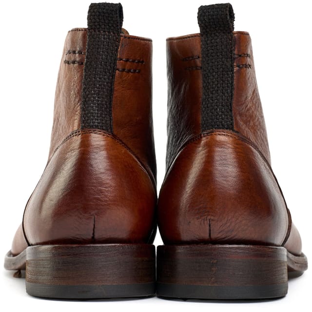 SOLE SOLE Men's Bolt Ankle Boots in Tan - 3