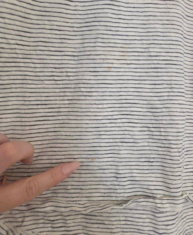 Boden Ladies size Large Boden Striped 100% Cotton short sleeve T-Shirt top