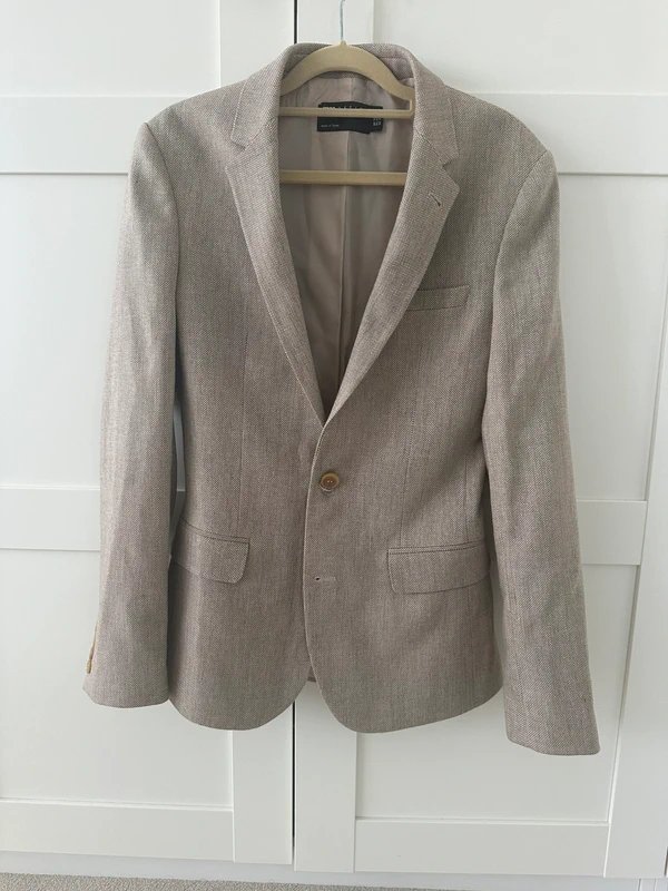 ASOS ASOS Beige Blazer UK 36” Short - 1