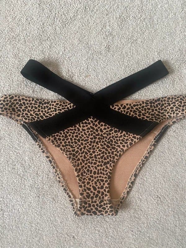 Luxe Lane ASOS Luxe Lane Leopard Print Bikini Bottoms