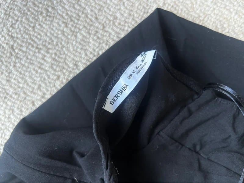 Bershka Black dress