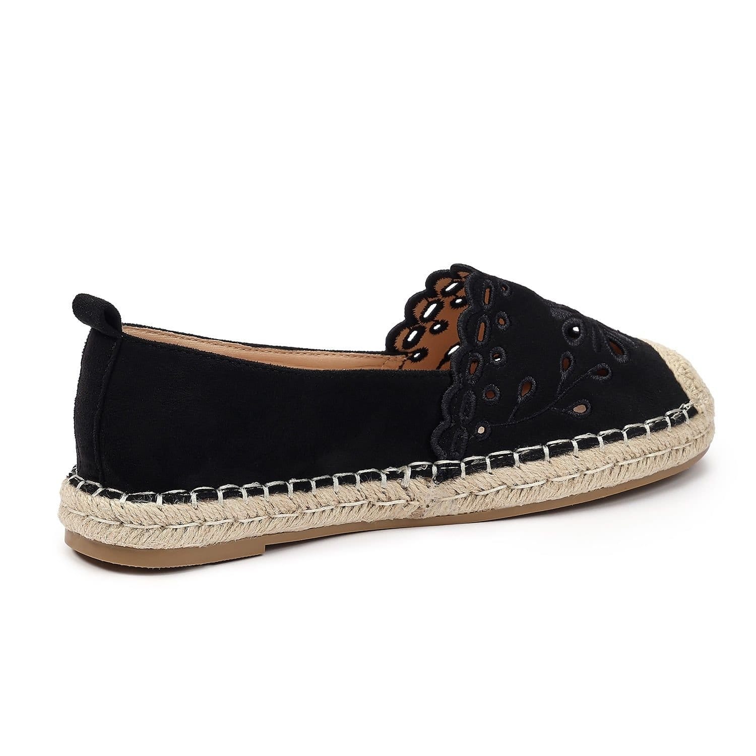 Hotter Hotter Women's 'Sundaze' Espadrilles in Black - 4