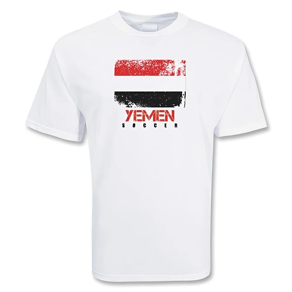 Yemen Yemen Men's Soccer T-Shirt in White