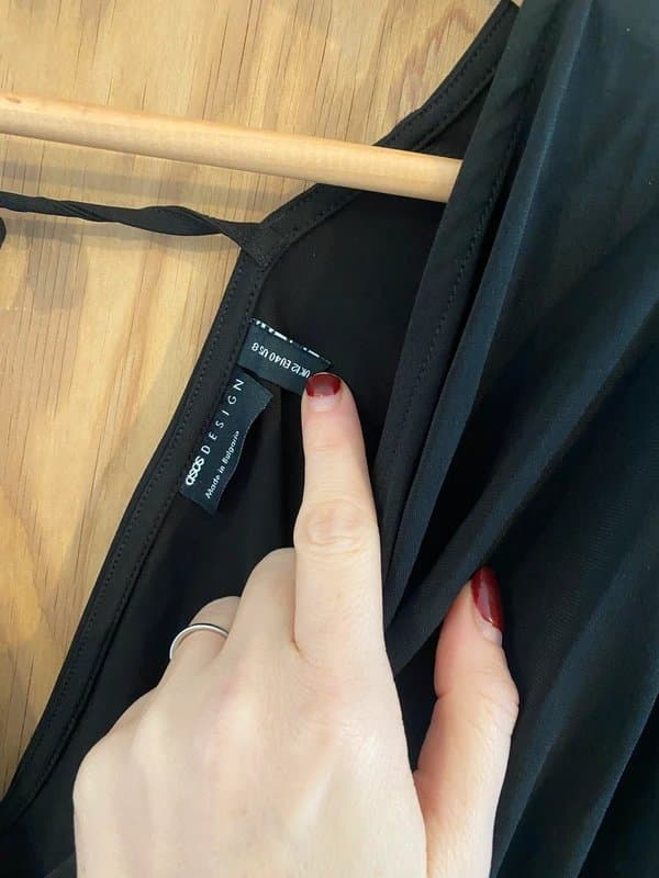 ASOS ASOS Black One peice top