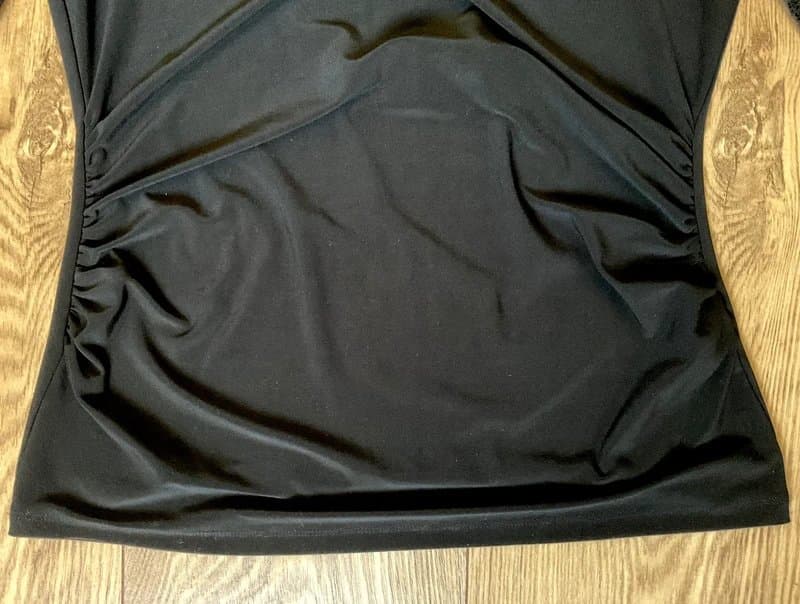 Coast Black Lace V-Neck Top