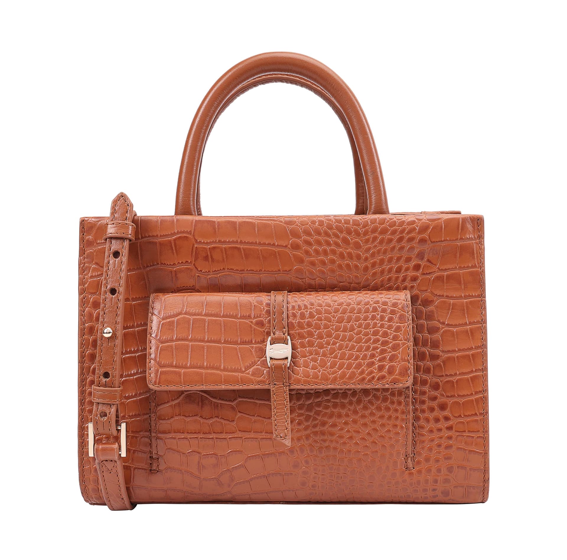 Paul Costelloe Paul Costelloe Women's Gracie Leather Multi Way Bag in Brown