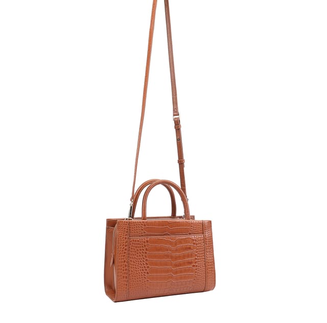 Paul Costelloe Paul Costelloe Women's Gracie Leather Multi Way Bag in Brown - 2