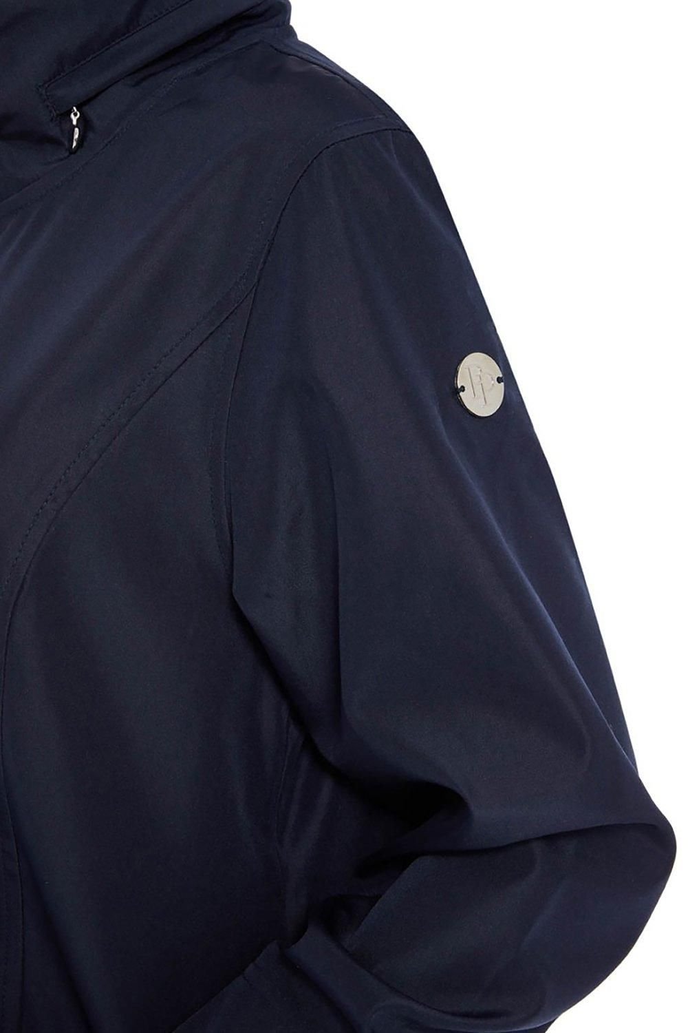 Penny Plain Penny Plain Women's Raincoat in Navy - 2