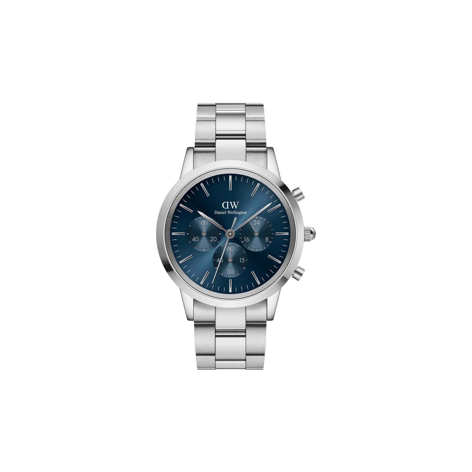 Daniel Wellington Daniel Wellington Men's DW00100644 Iconic 42mm Quartz Watch in Silver