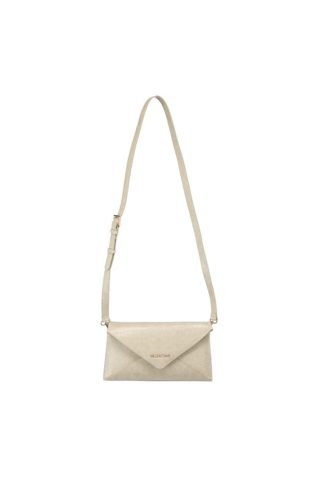 Valentino Valentino Women's Emera Croc Pochette Ecru - 3