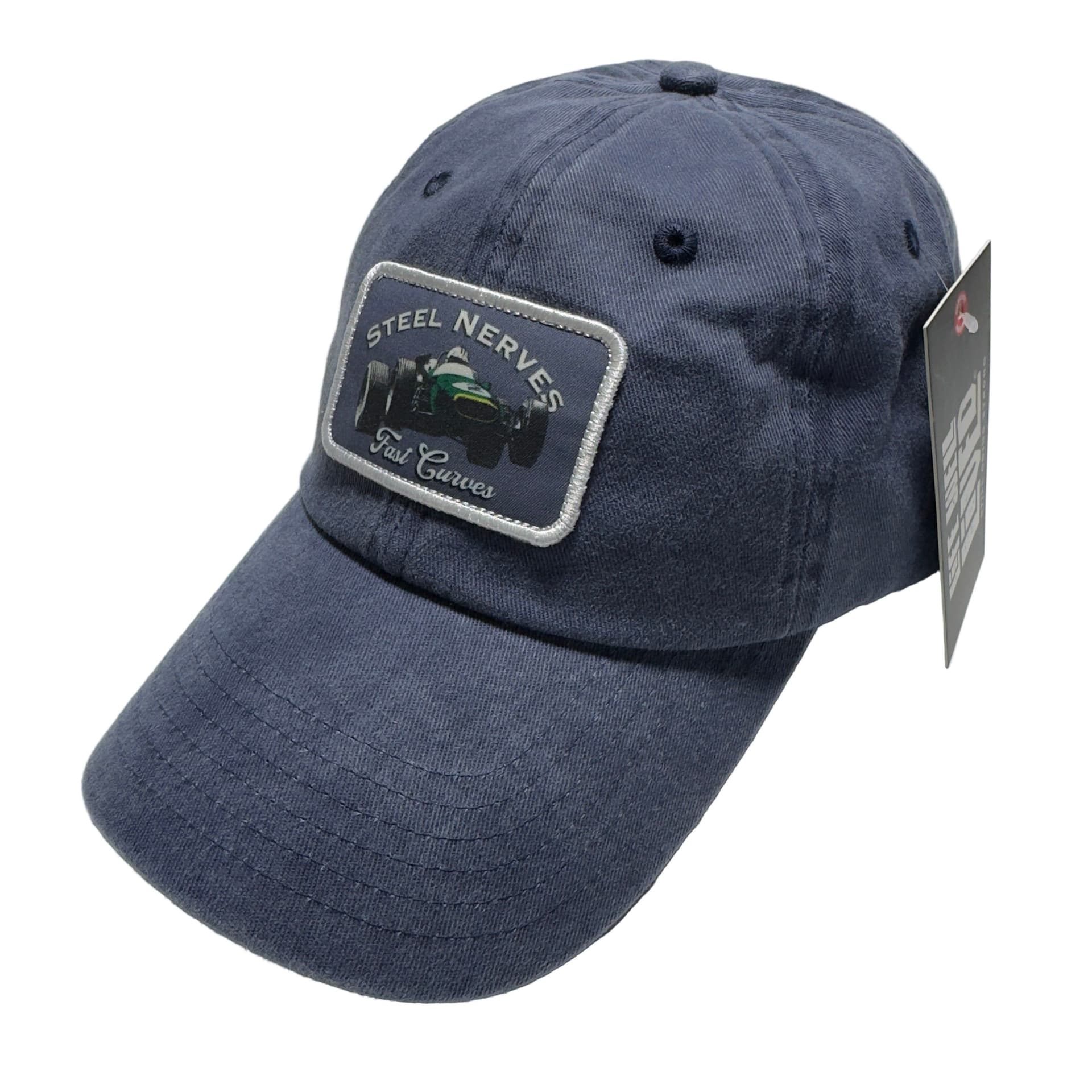 Life Well Lived Life Well Lived Men's Steel Nerves F1 Cap in Blue