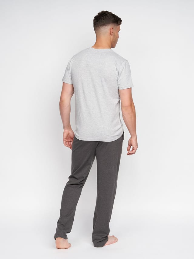 Duck&Cover Duck&Cover Men's Radovan Loungewear Set in Grey - 2