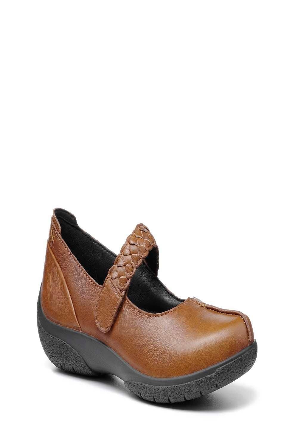 Hotter Hotter Women's Extra Wide 'Shake II' Mary Janes in Tan - 2