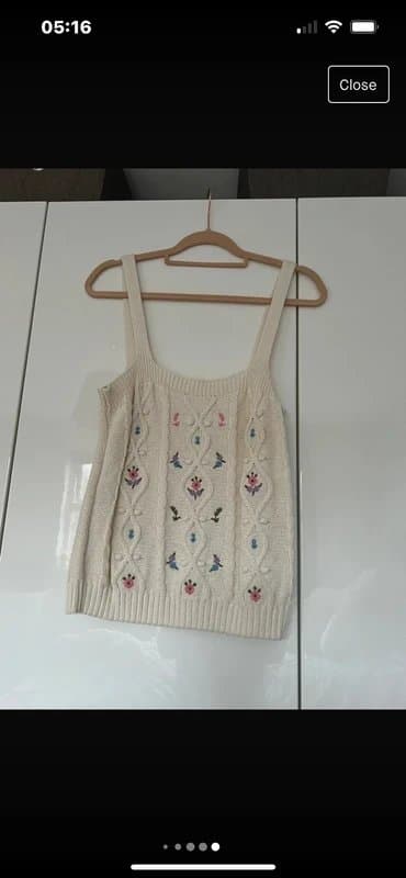 River Island River Island White Jumper Size 18