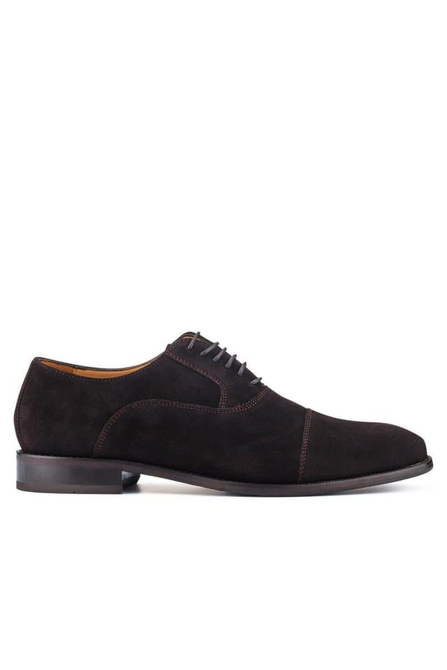 Jones Bootmaker Jones Bootmaker Men's Matthew Leather Oxford Shoes in Brown - 3