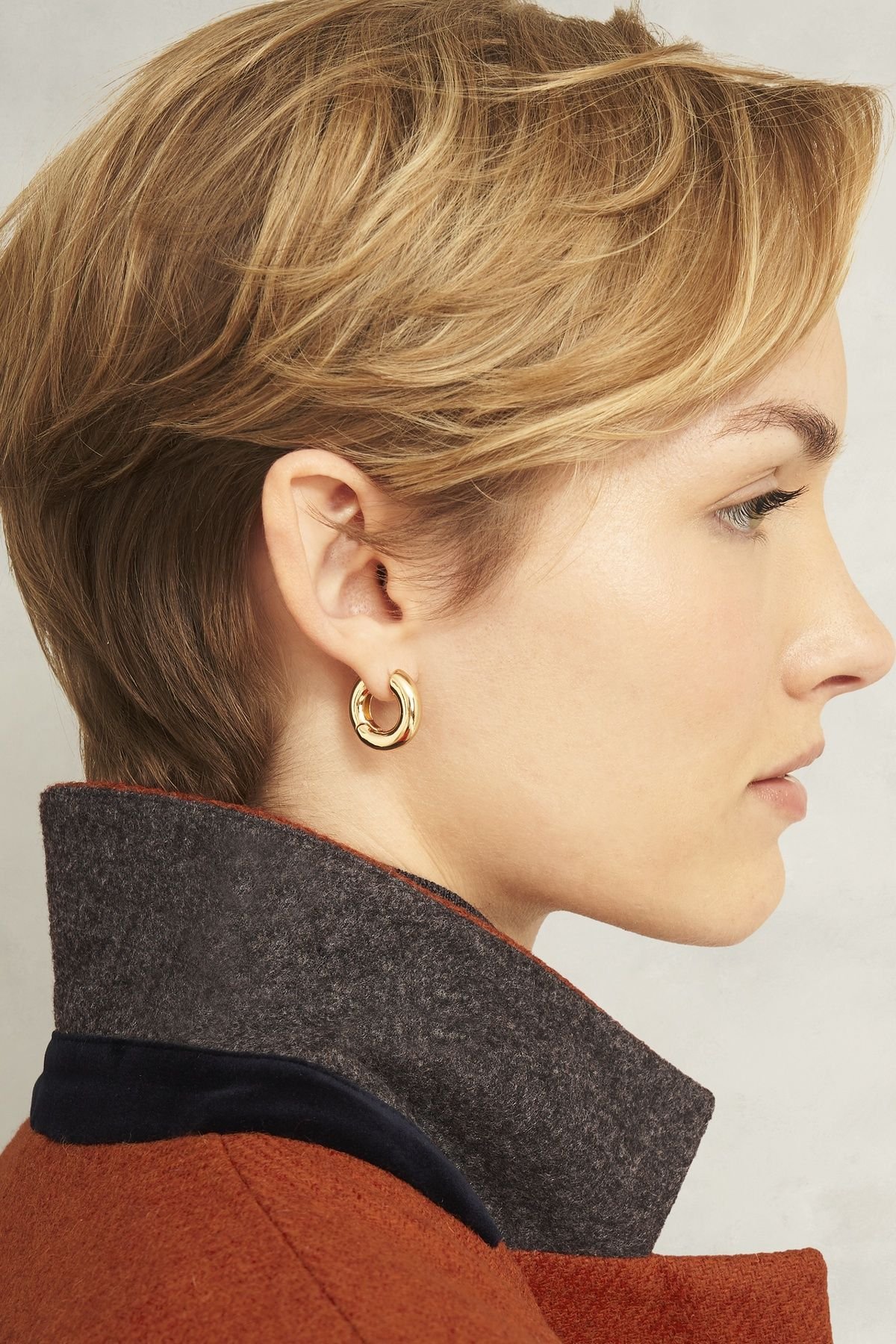 Hobbs London Hobbs London Women's Jess Jacket in Burnt Orange - 3