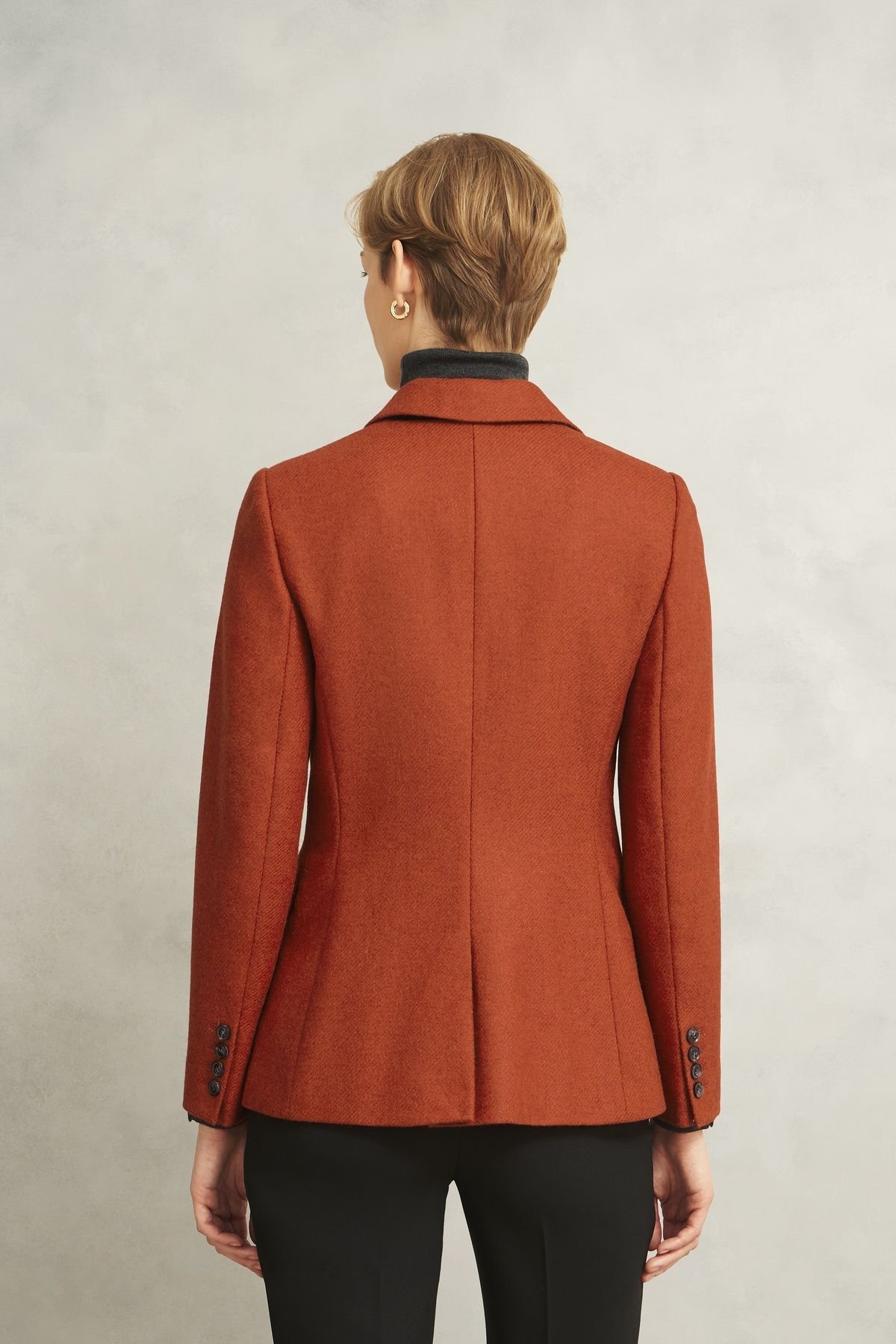 Hobbs London Hobbs London Women's Jess Jacket in Burnt Orange - 4