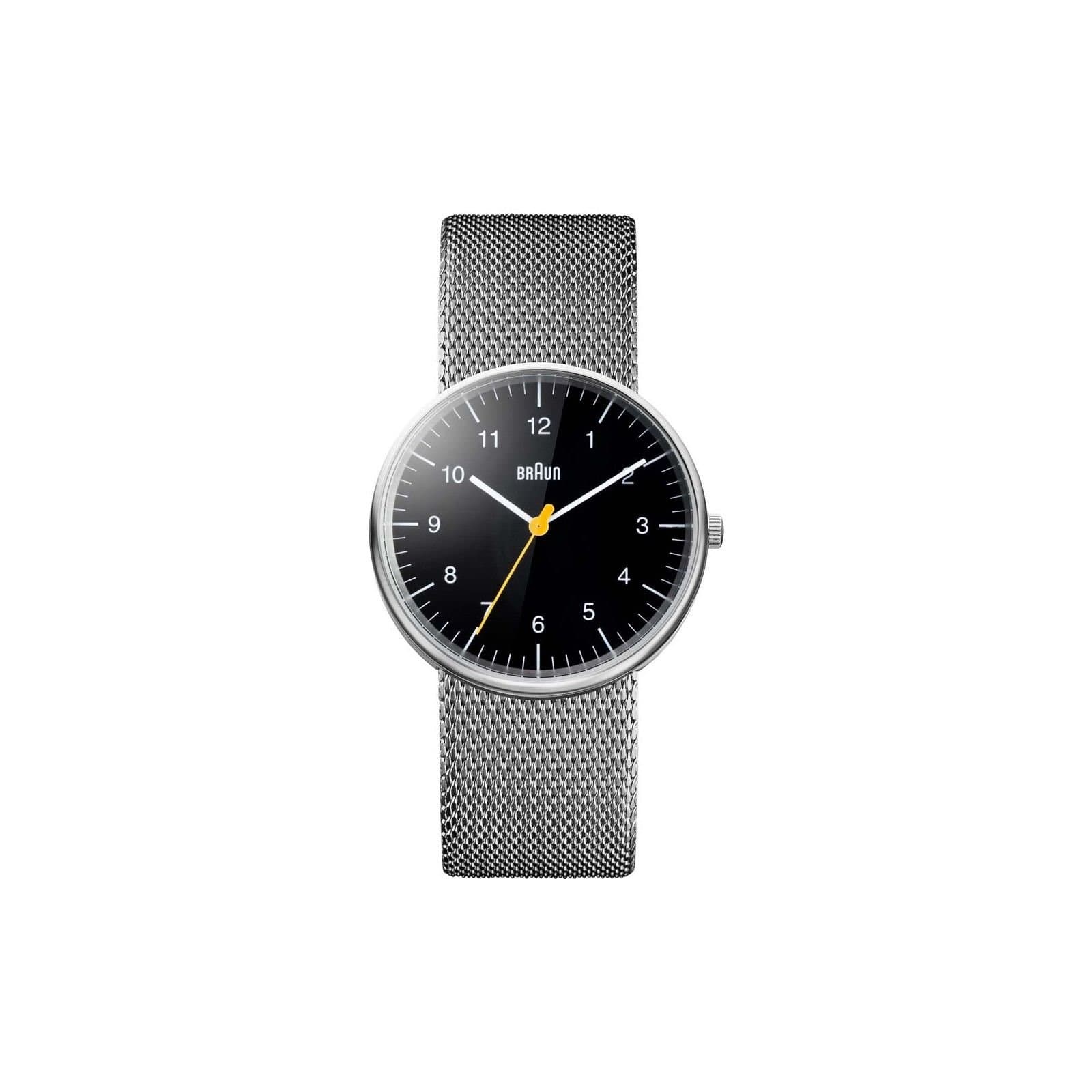 Braun Braun Men's BN0021BKSLMHG Classic 38mm Quartz Watch in Silver